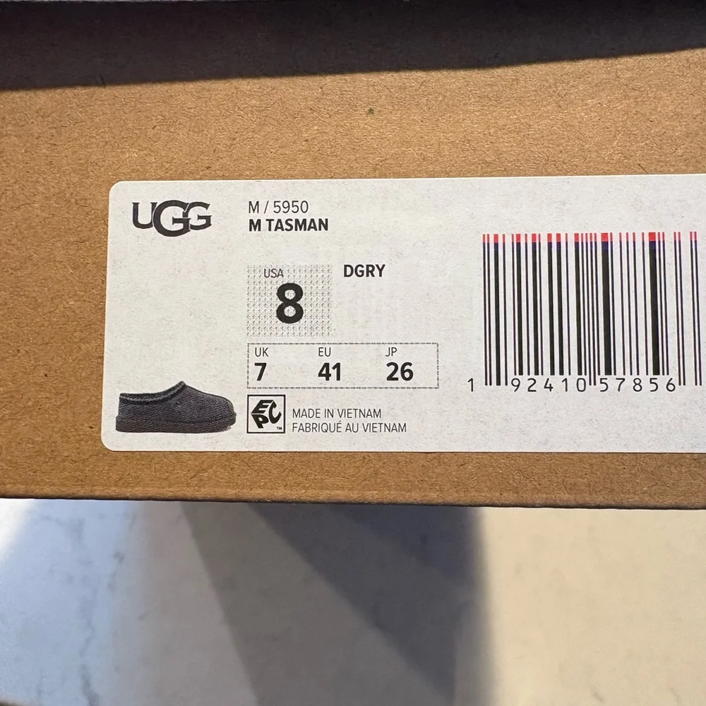 UGG Men's Gray Loafers - Picture 2 of 6